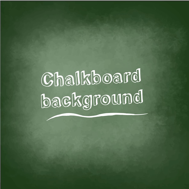 Chalkboard background