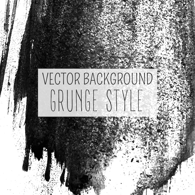 Free Vector charcoal drawing grunge style vector background