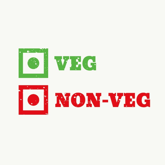 Free Vector checkboxes for food