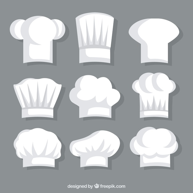 Chef  white hat collection