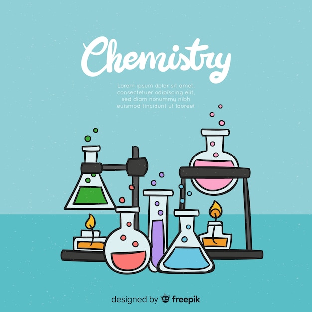 Free Vector chemistry