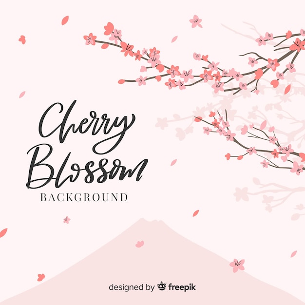 Cherry blossom background