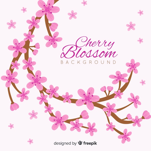 Cherry blossom background