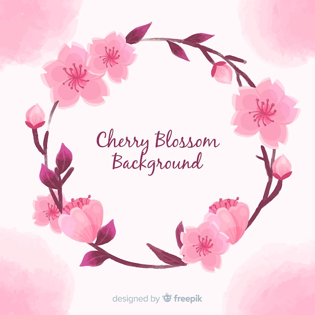 Cherry blossom background