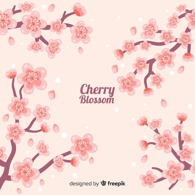 Cherry blossom background