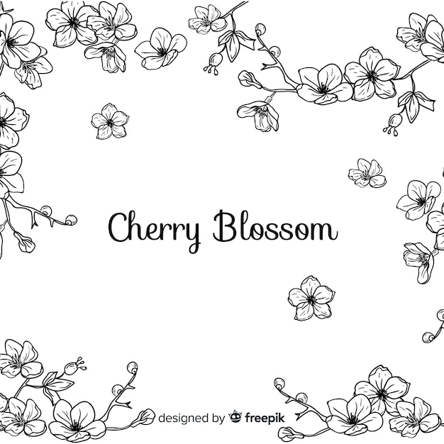 Free Vector cherry blossom