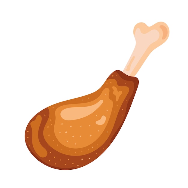 Free Vector chicken thigh meat