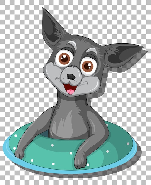 Free Vector chihuahua dog cartoon character