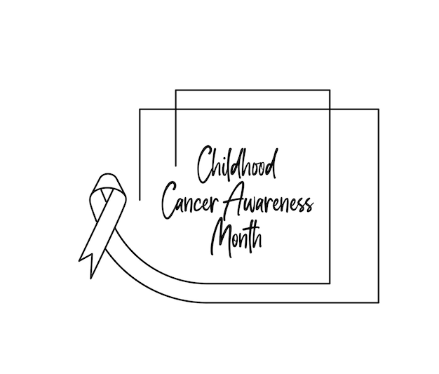 Free Vector childhood cancer awareness month banner design element