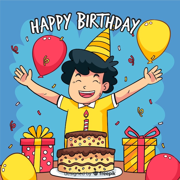 Children birthday background