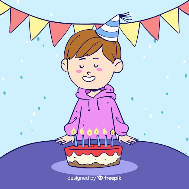 Children birthday background