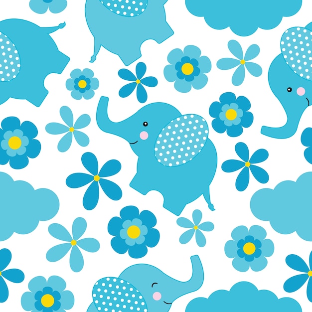 Free Vector children pattern design