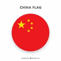 Free vector chinese flag background