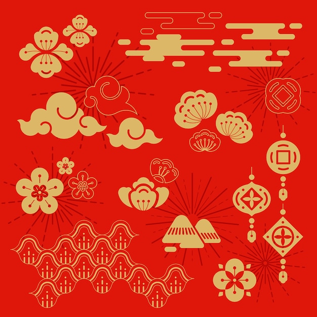 Chinese New Year illustration