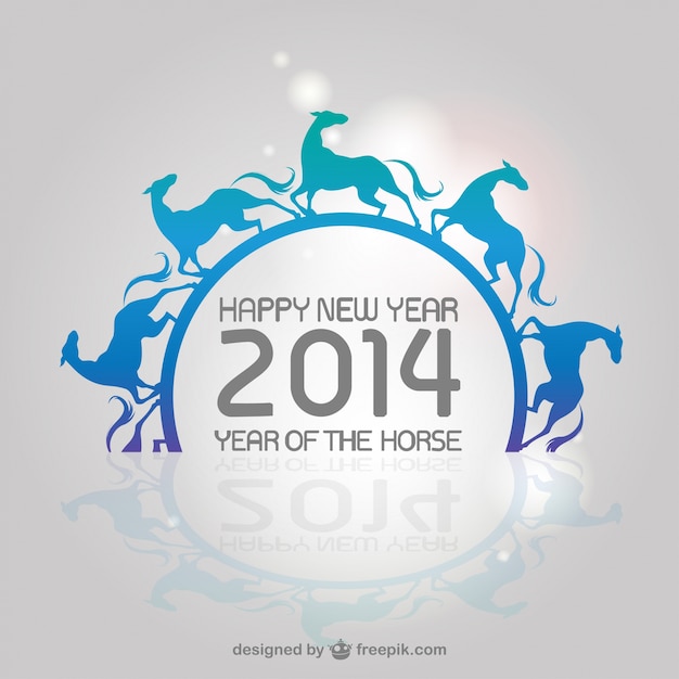 Chinese zodiac horse background