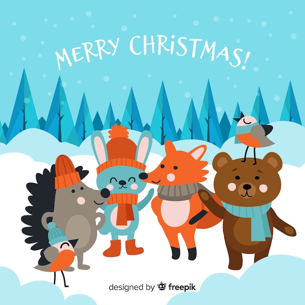 Christmas animals