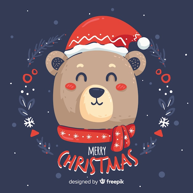 Free Vector christmas animals