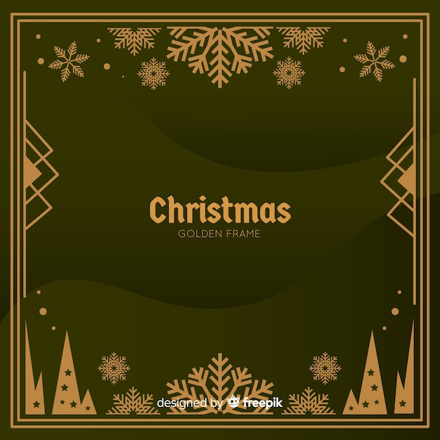 Free Vector christmas background in realistic design