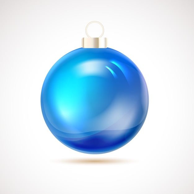 Christmas ball isolated