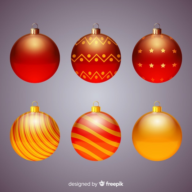 Christmas balls collection