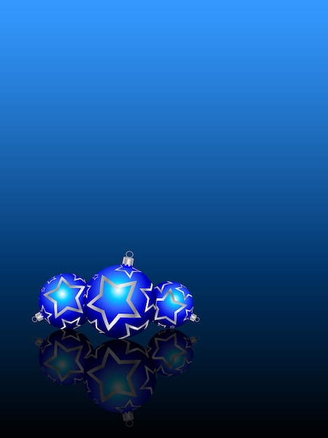 Free vector christmas bauble background