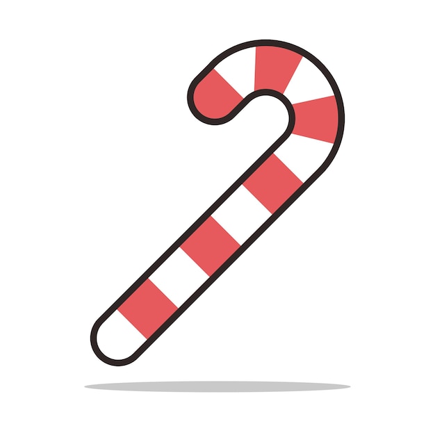 Free Vector christmas candy cane