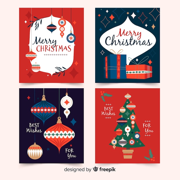 Christmas card set