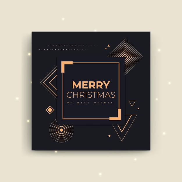 Christmas card template