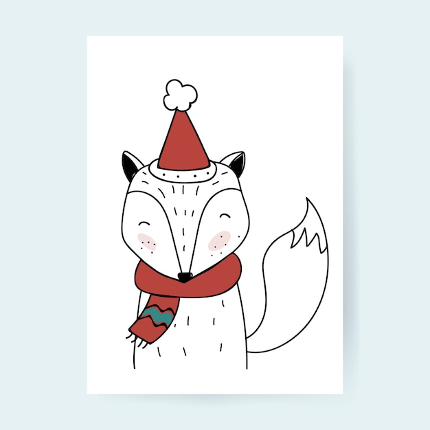 Free Vector christmas card 