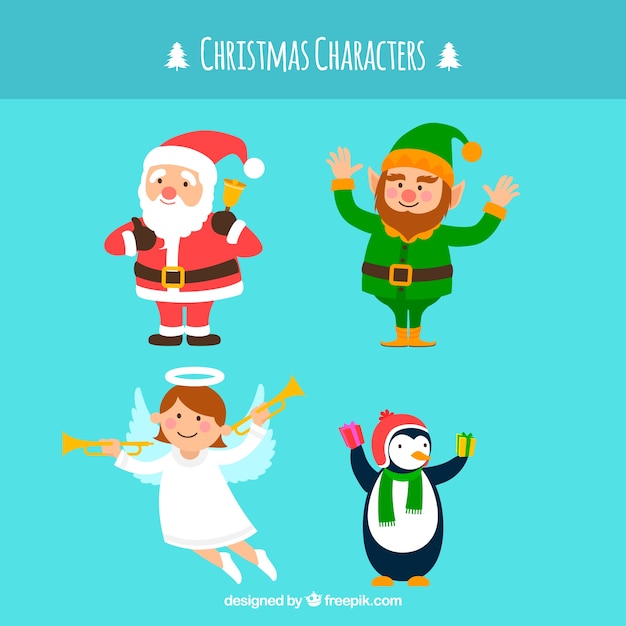 Christmas characters