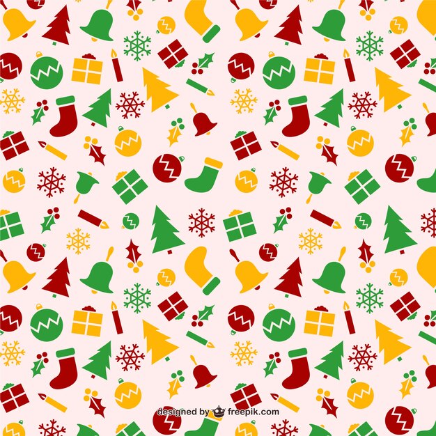 Christmas editable pattern