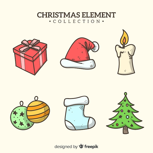 Christmas element collection