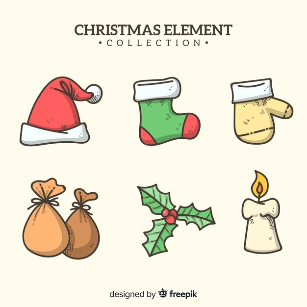 Christmas element collection