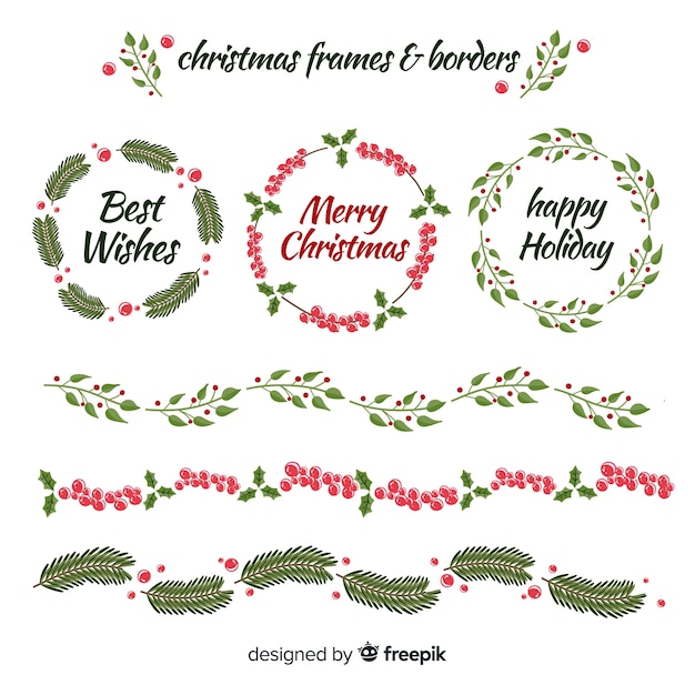 Christmas frames & borders