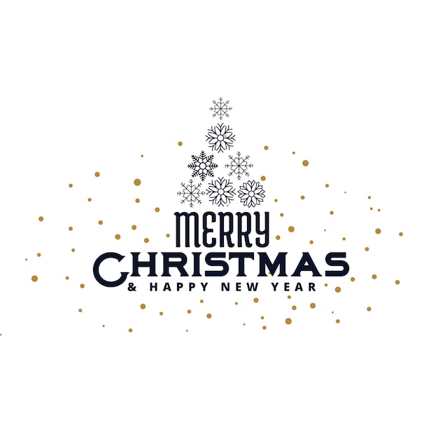 Free Vector christmas greeting card design background