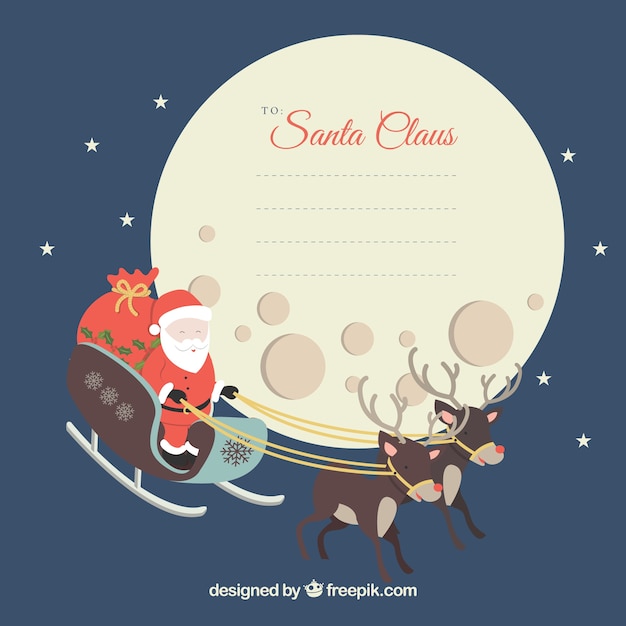 Christmas letter to santa claus