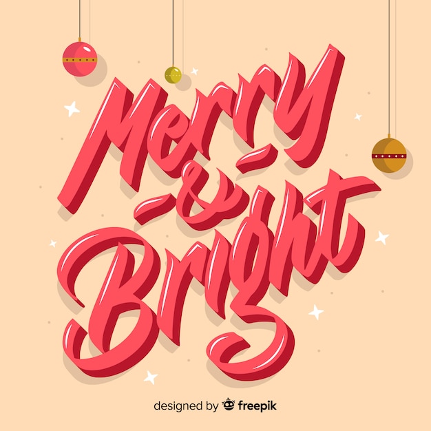 Christmas Lettering