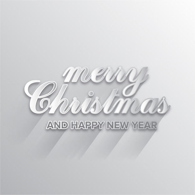 Christmas and New Year greeting card