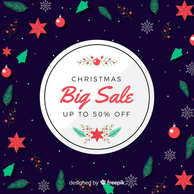 Christmas sale banner