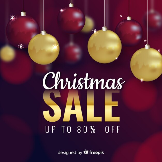 Christmas sale banner