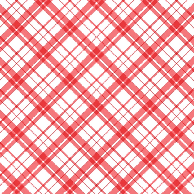 Christmas themed background with a red plaid pattern