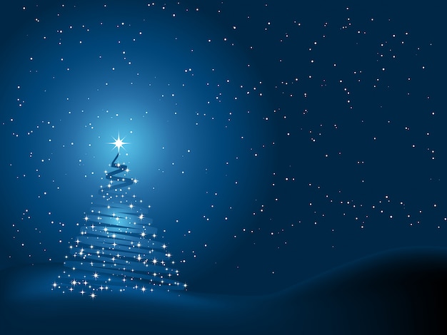 Christmas tree background