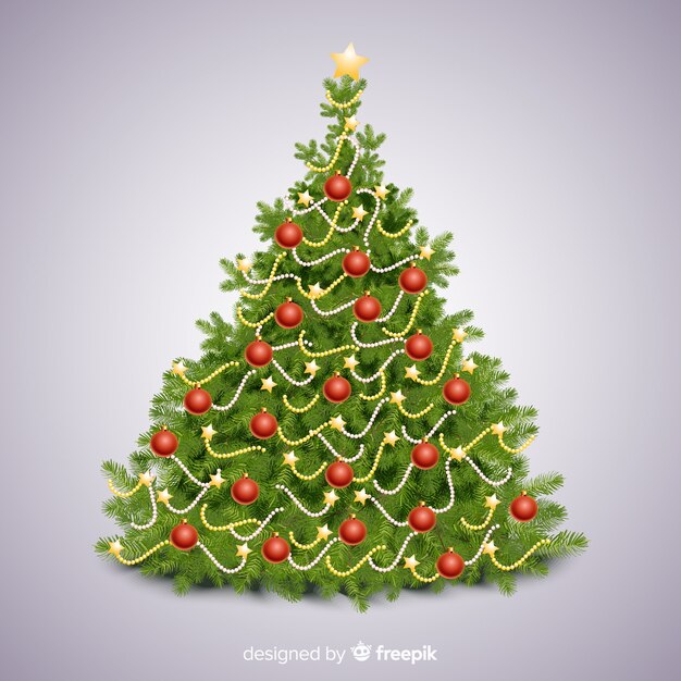 Christmas tree background