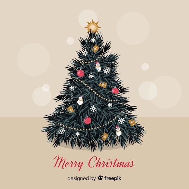 Christmas tree background