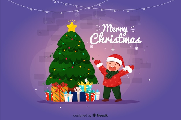 Christmas Tree Background