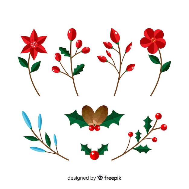 Free Vector christmas tree branches background