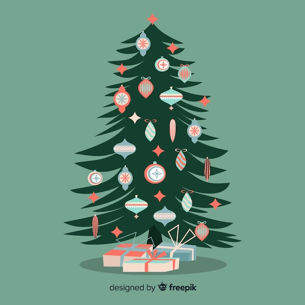 Free Vector christmas tree