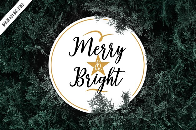 Christmas typogaphy background