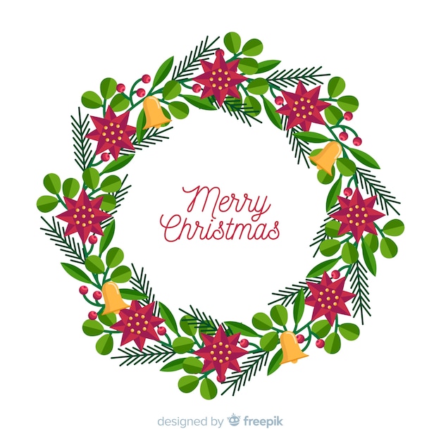 Free Vector christmas wreath