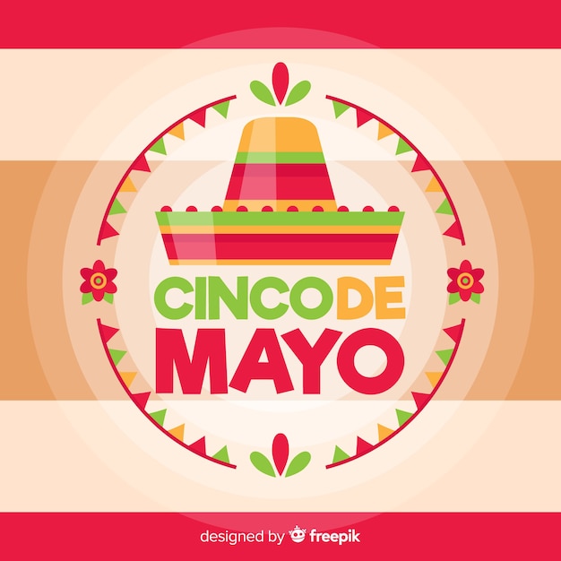 Free Vector cinco de mayo